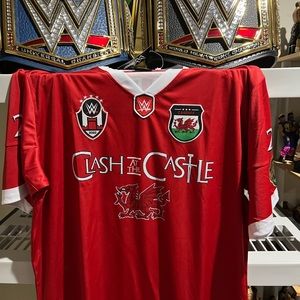 WWE’s “Clash At The Castle” Men’s Jersey